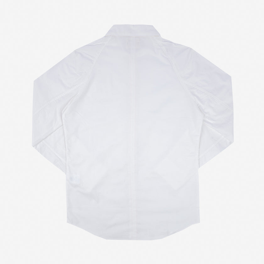 Sashiko Raglan Shirt – White