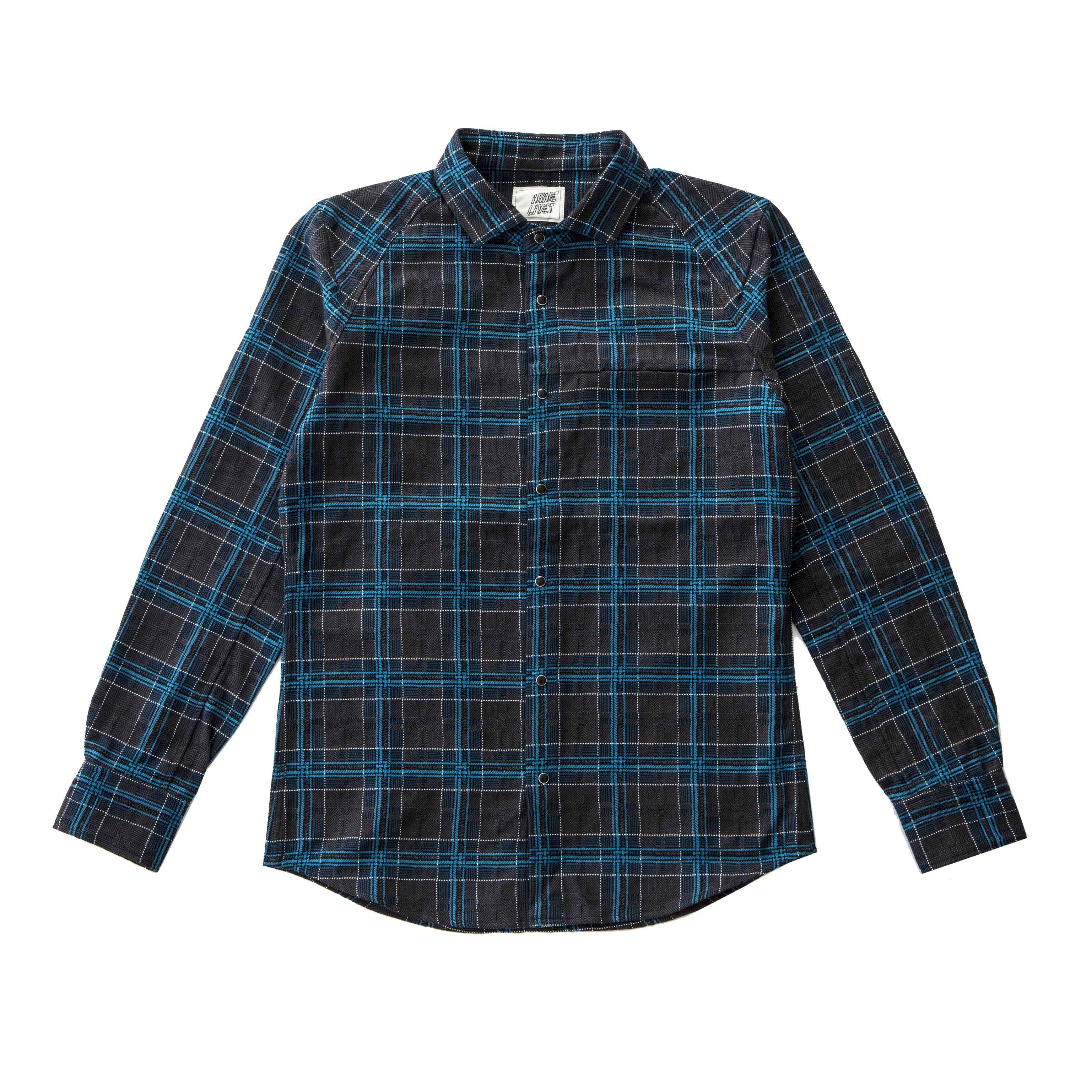 DMT Check Shirt - Blue/Grey