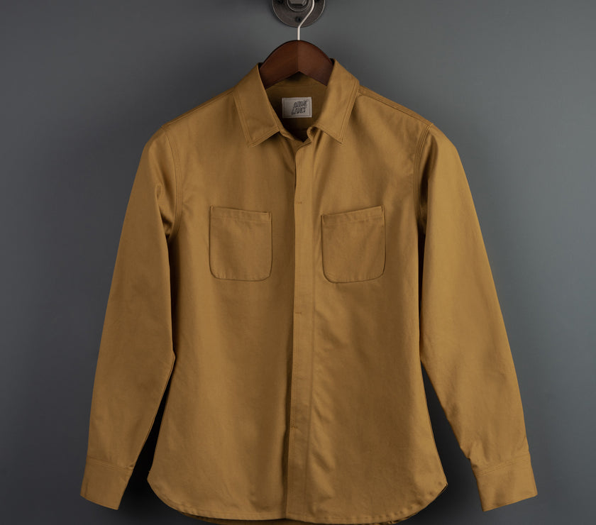 Monsoon Ventile Work Shirt - Mustard