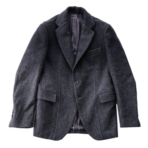 Fade-Out Jacquard Wool Blazer