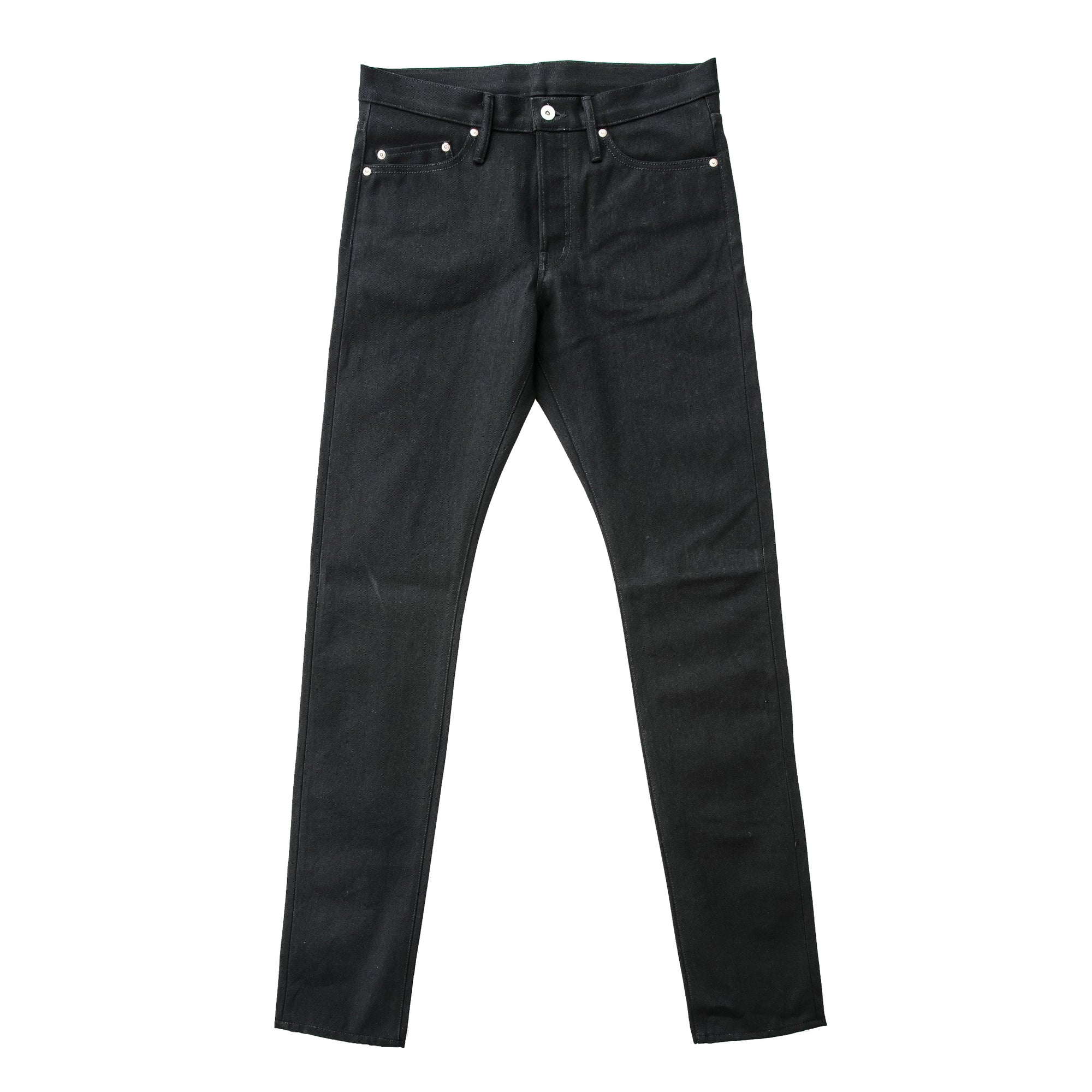 Muldoon Slim-Tapered Jeans (13.5oz) - Black