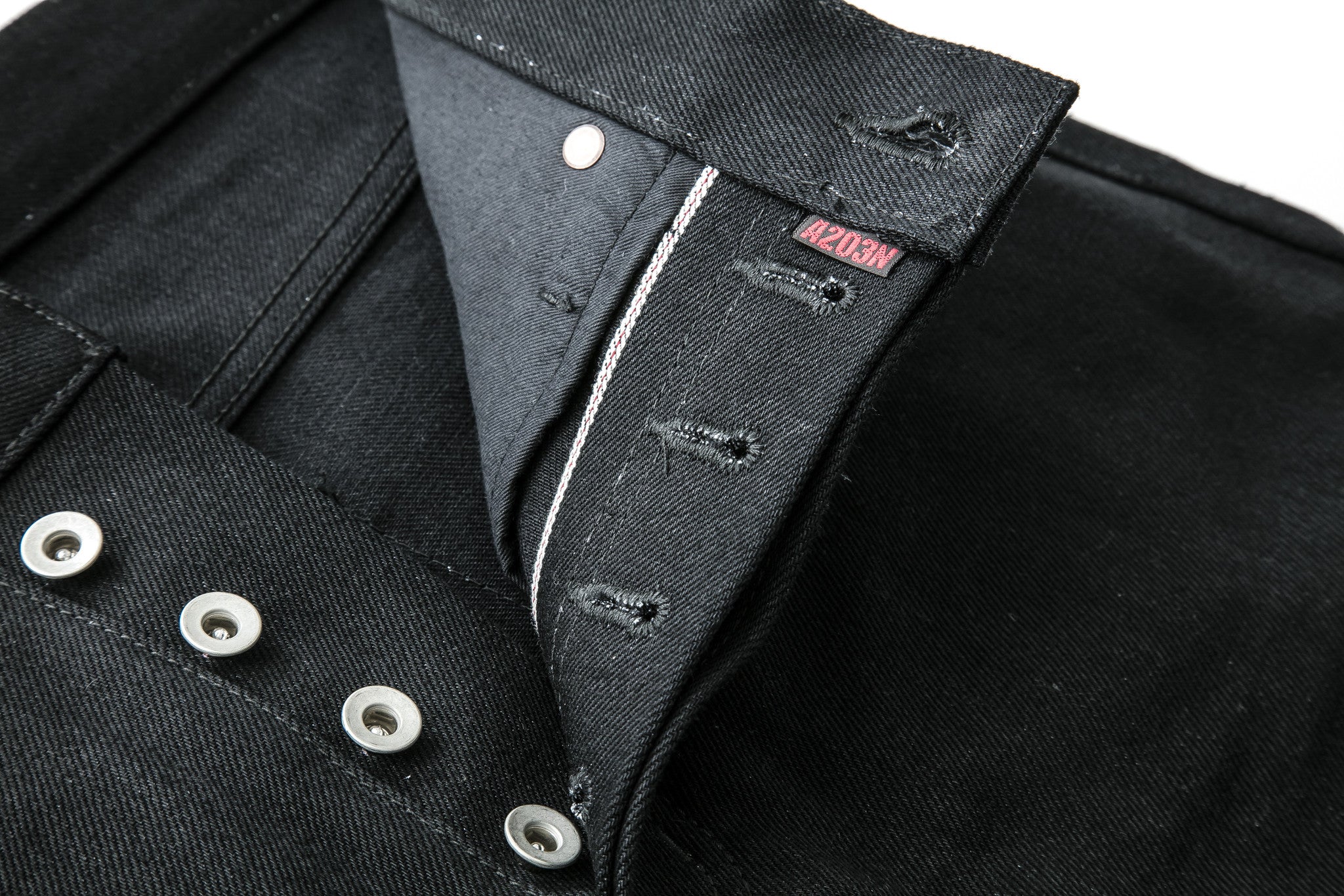 Muldoon Slim-Tapered Jeans (13.5oz) - Black