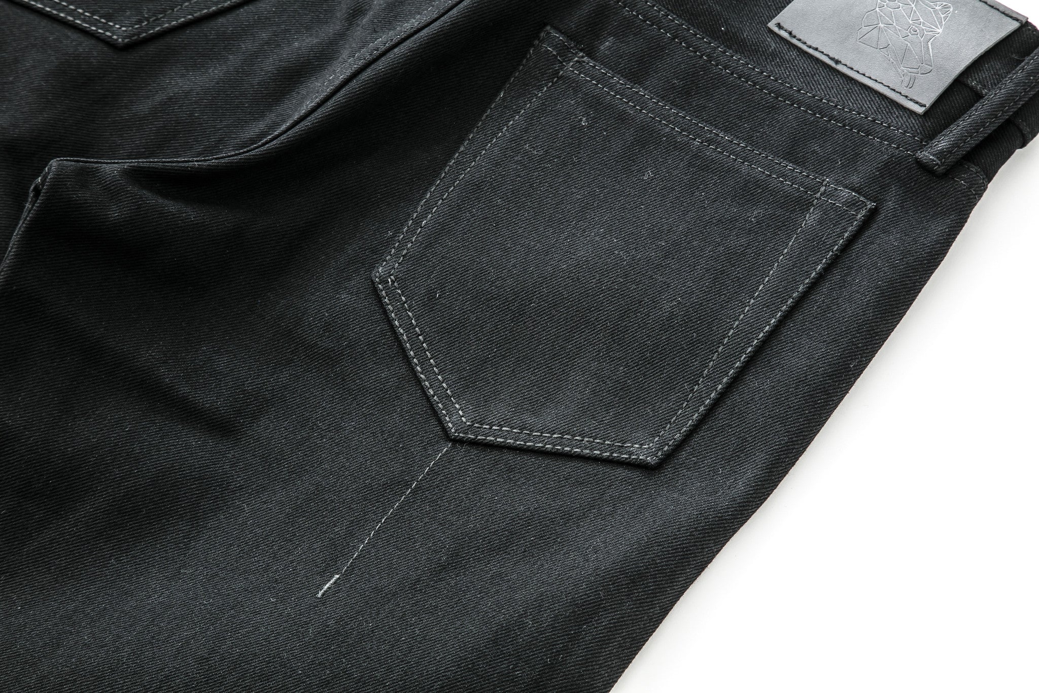 Muldoon Slim-Tapered Jeans (13.5oz) - Black