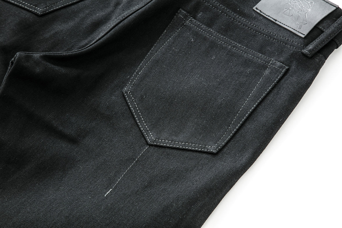 Muldoon Slim-Tapered Jeans (13.5oz) - Black