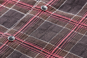 DMT Check Shirt - Red/Brown