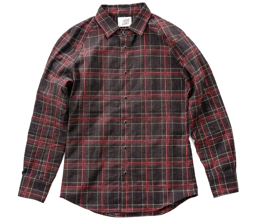 DMT Check Shirt - Red/Brown